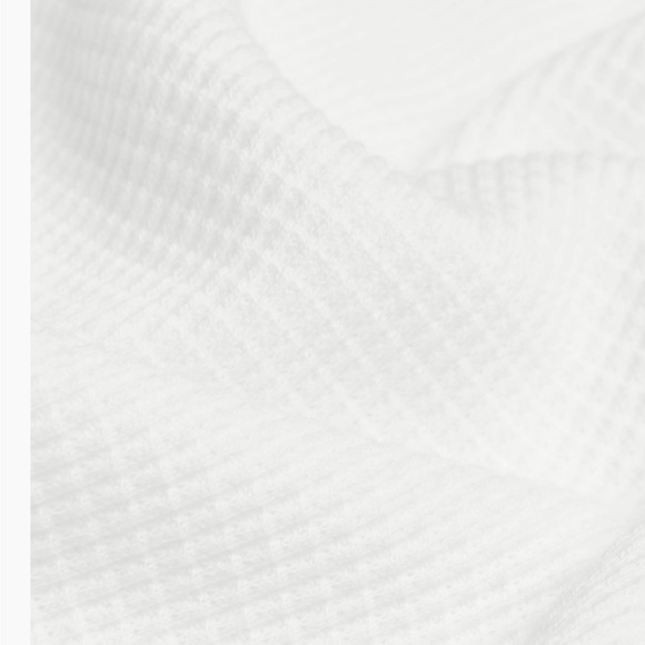 XXS ARITZIA TNA WHITE WAFFLE LONG SLEEVE TOP - Picture 6 of 6